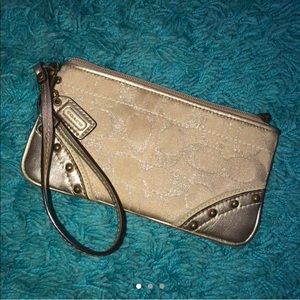 authentic coach wallet